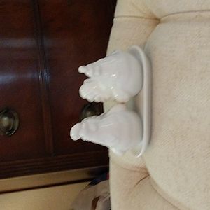 Rooster 🐓 and Hen salt and pepper shakers